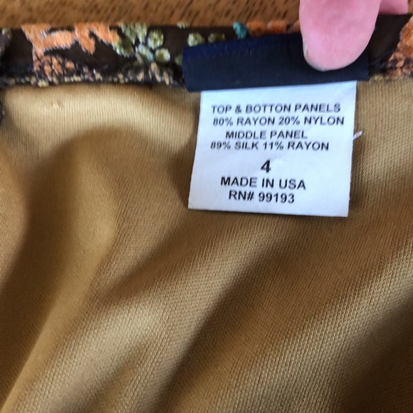 Boston Proper Flowy Midi-skirt Size 4 very gently used - Picture 8 of 11